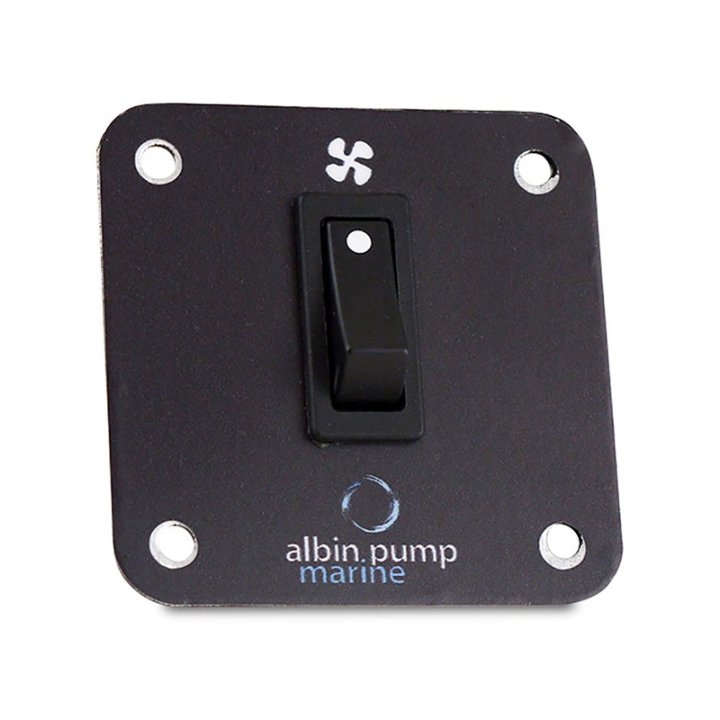 Albin Pump Marine Control Panel 2kW – 12V – 09-66-015