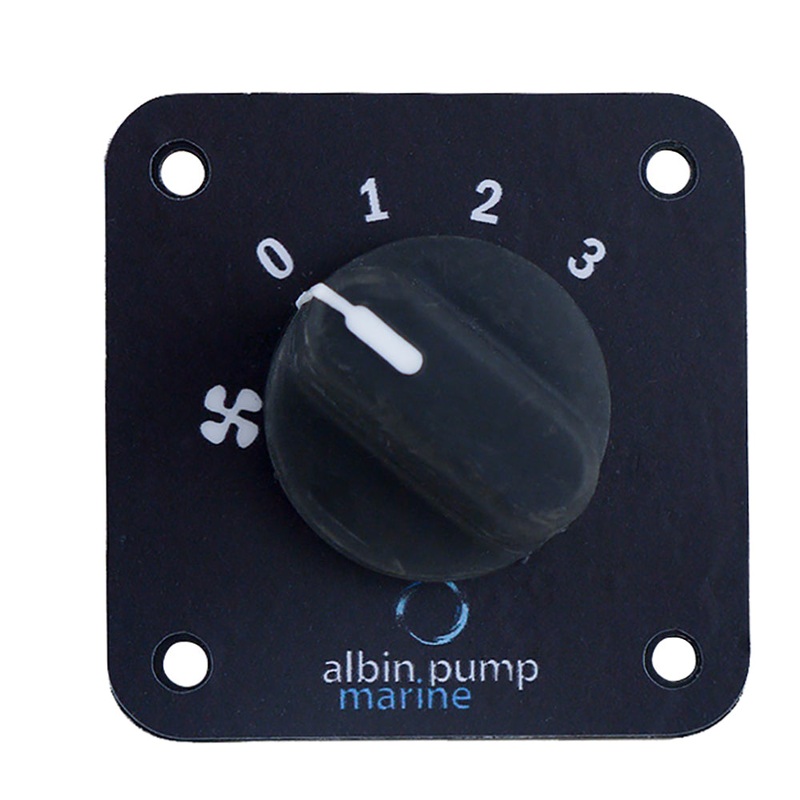 Albin Pump Marine Control Panel 4kW, 9kW & 12kW – 12/24V – 09-66-017
