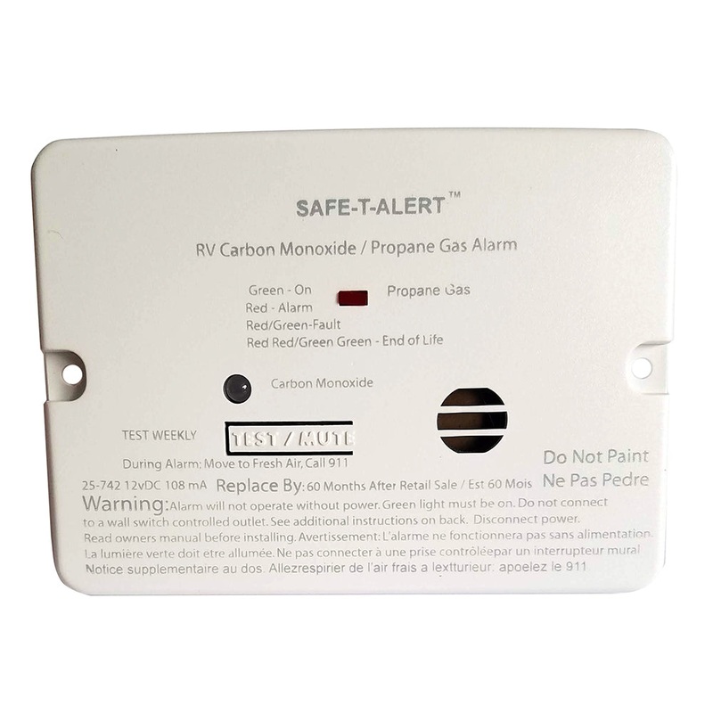 Safe-T-Alert Combo Carbon Monoxide Propane Alarm – White – 25-742-WHT