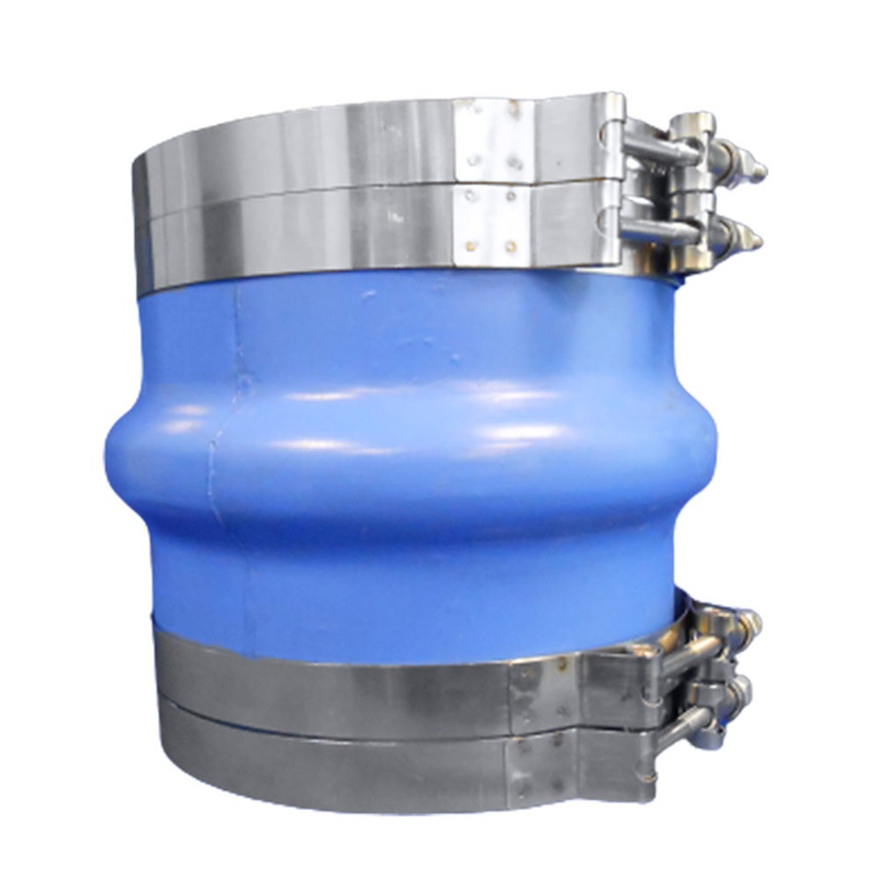Trident Marine 8 ID Blue Silicone Molded Wet Exhaust Hump w/4 T-Bolt Clamp – 270V8000-S/S