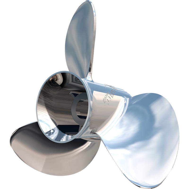 Turning Point Express Mach3 Left Hand Stainless Steel Propeller – EX-1415-L – 3-Blade – 14.5 x 15 – 31501522
