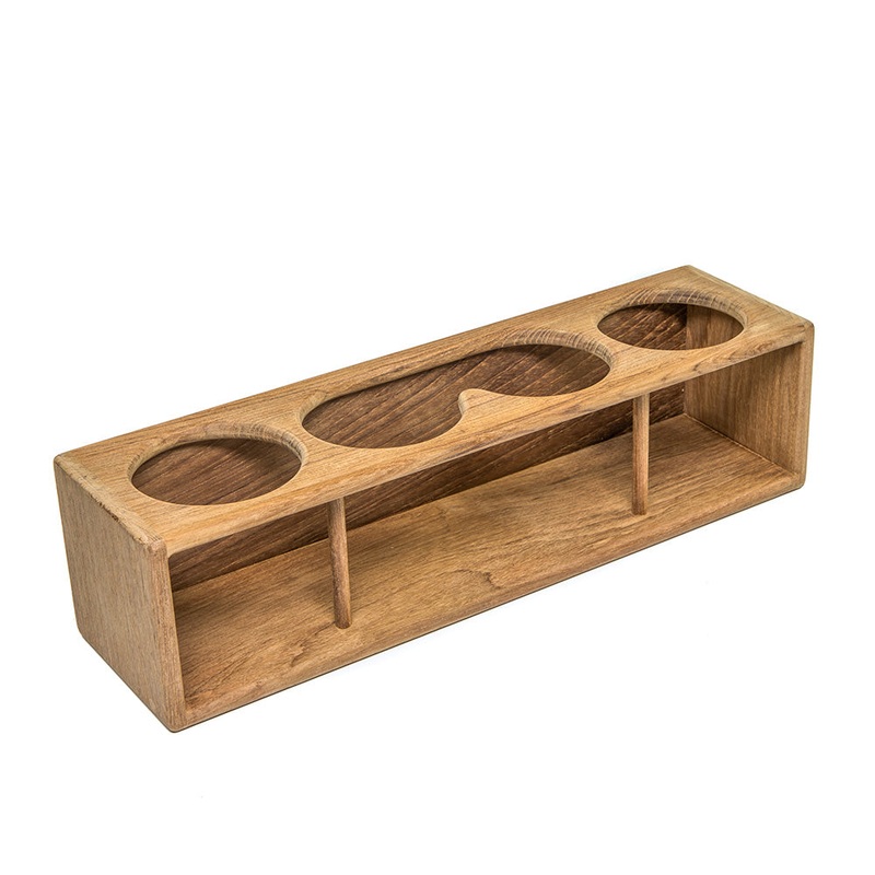 Whitecap Four Drink/Binocular Rack – Teak – 62632