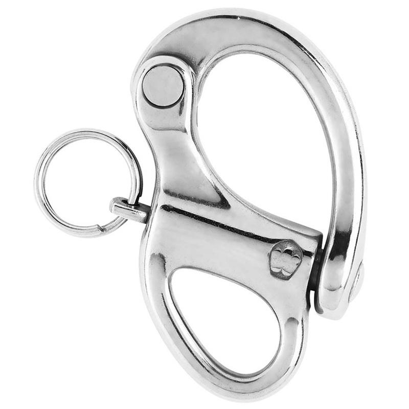 Wichard 2 Snap Shackle w/Fixed Eye – 50mm – 2471