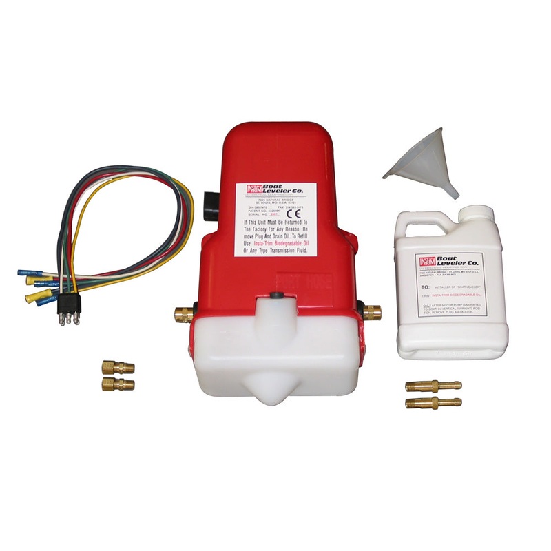 Boat Leveler 12vdc Universal Trim Tab Pump with Oil and Hose Fittings – 12700UNIV