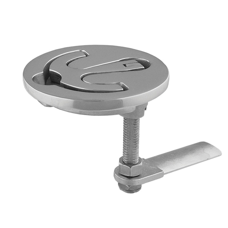 TACO Latch-tite Lifting Handle – 2.5 Round – Stainless Steel – F16-2500