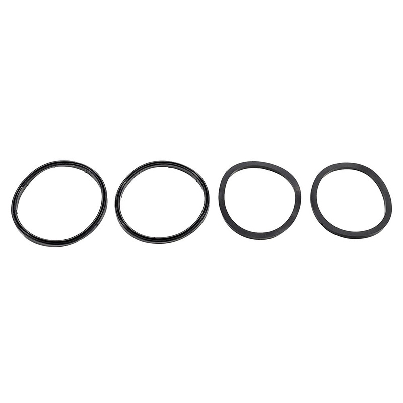 Camco Sewer Hose Fitting Gaskets for Bayonets & Elbows – 2 of Each Type – 39834