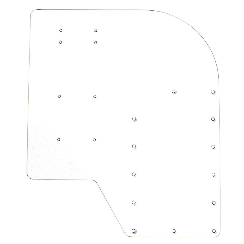 Sea Brackets Large Offset Trolling Motor Plate – SEA2307