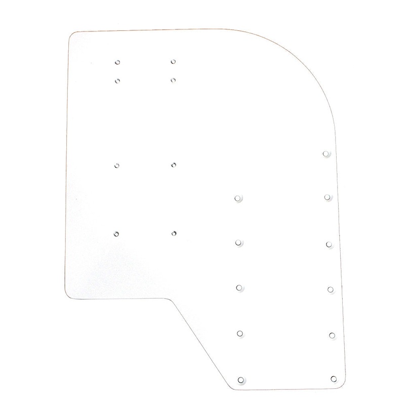 Sea Brackets Small Offset Trolling Motor Plate – SEA2306