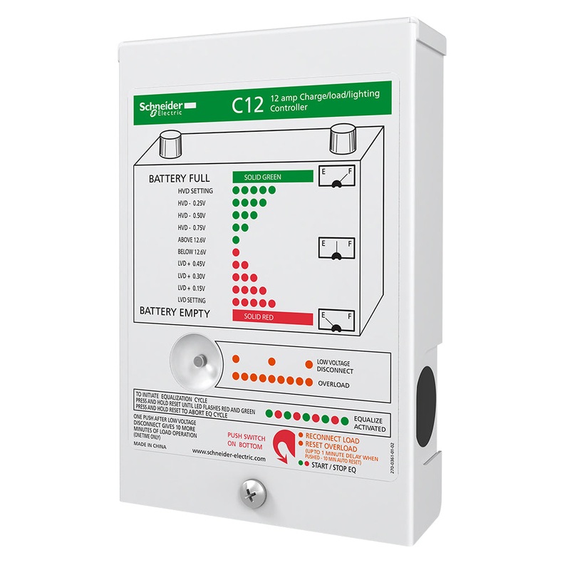 Xantrex C-Series Solar Charge Controller – 12 Amps – C12