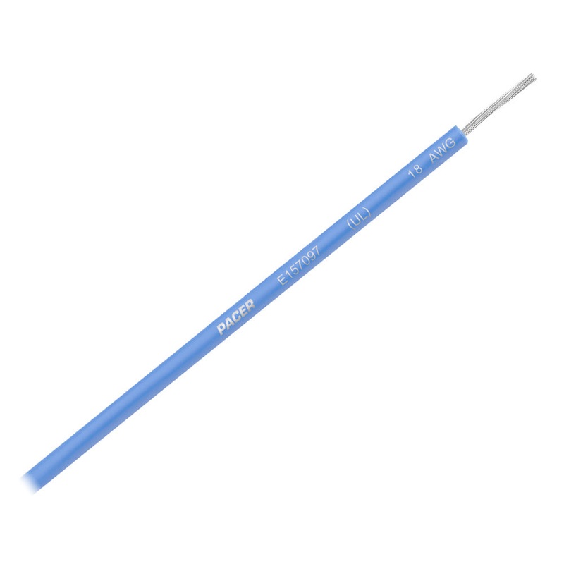 Pacer Blue 18 AWG UL Marine Wire – 35′