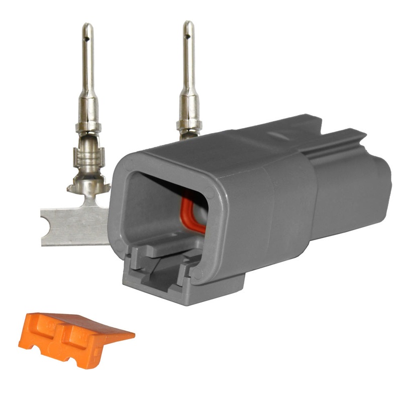 Pacer DTP Deutsch Receptacle Repair Kit – 14-12 AWG (2 Position)