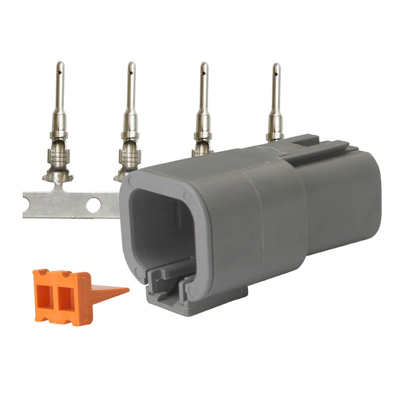 Pacer DTP Deutsch Receptacle Repair Kit – 14-12 AWG (4 Position)
