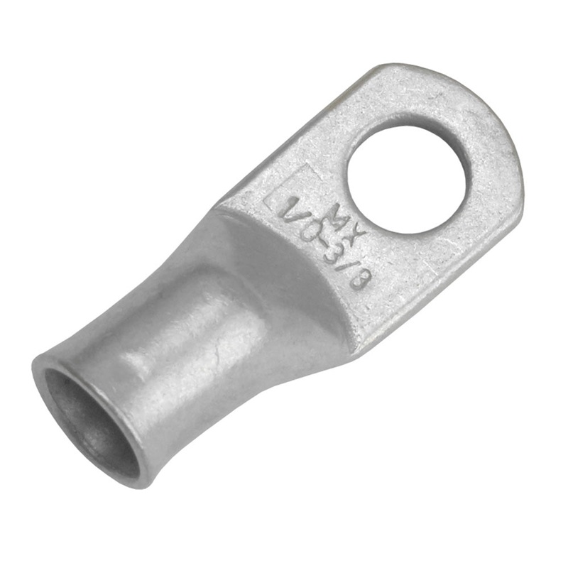Pacer Tinned Lug 1/0 AWG – 3/8 Stud Size – 10 Pack