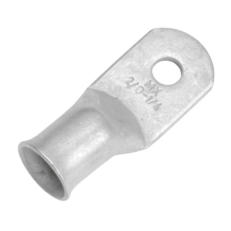 Pacer Tinned Lug 2/0 AWG – 1/4 Stud Size – 10 Pack