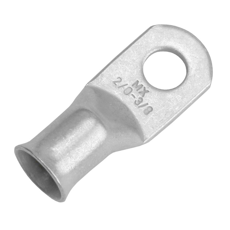 Pacer Tinned Lug 2/0 AWG – 3/8 Stud Size – 10 Pack