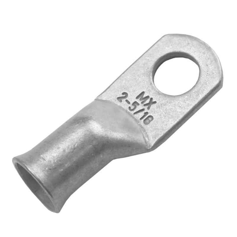 Pacer Tinned Lug 2 AWG – 5/16 Stud Size – 10 Pack