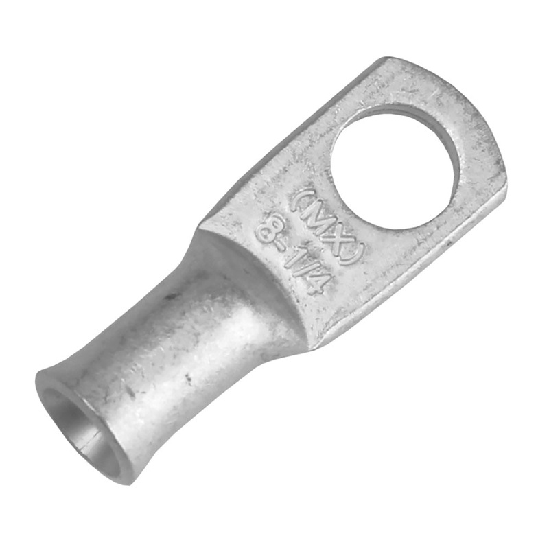 Pacer Tinned Lug 8 AWG – 1/4 Stud Size – 10 Pack