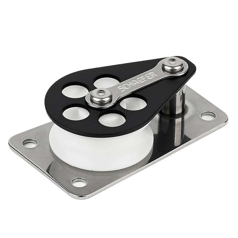 Schaefer Series 3 Flat Base/Alum Cheek/Delrin Sheave – 303-09