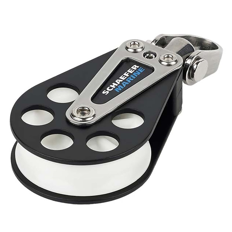 Schaefer Single Aluminum Block – 51mm Sheave – 504-05