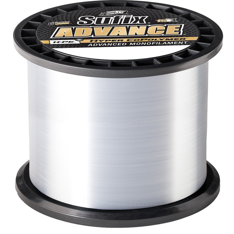 Sufix Advance  Monofilament – 8lb – Clear – 1200 yds – 604-1008