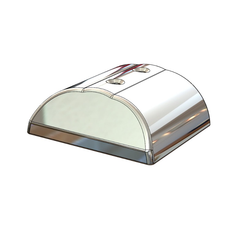 TACO SuproFlex End Cap – Large – Stainless Steel