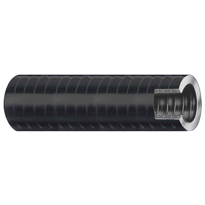 Trident Marine 1-1/4 x 50′ Box VAC XHD Bilge & Live Well Hose Black – Soft Plasticizer Wall