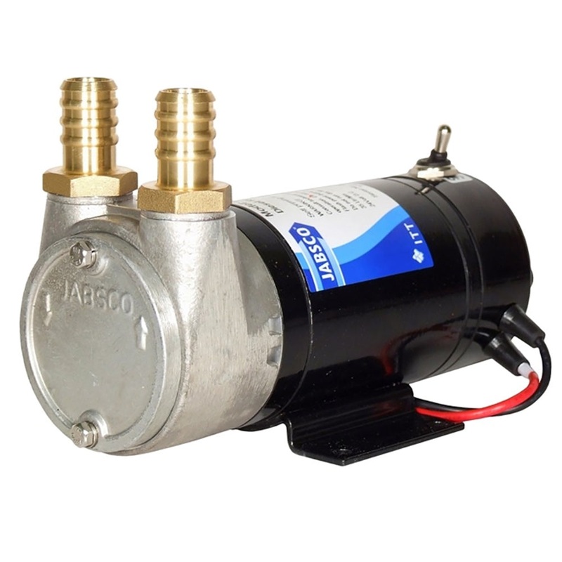 Jabsco Sliding Vane Self-Priming Diesel Transfer Pump – 9 GPM & 12V – 23870-1200