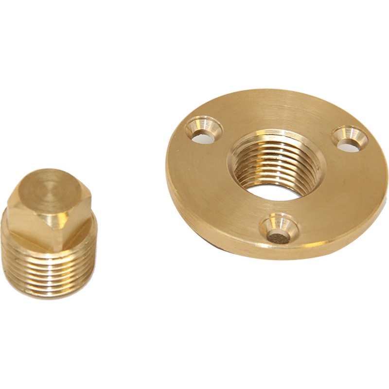 Sea-Dog Garboard Drain & Plug – Machined Bronze