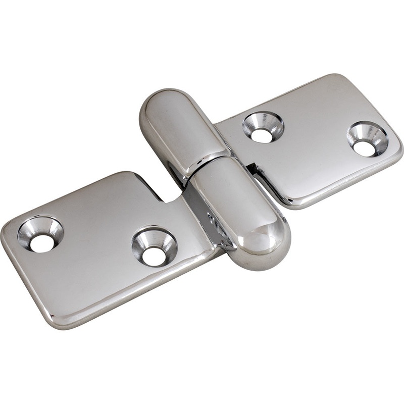Sea-Dog Take-Apart Hinge – Forged Brass Chrome-Plated